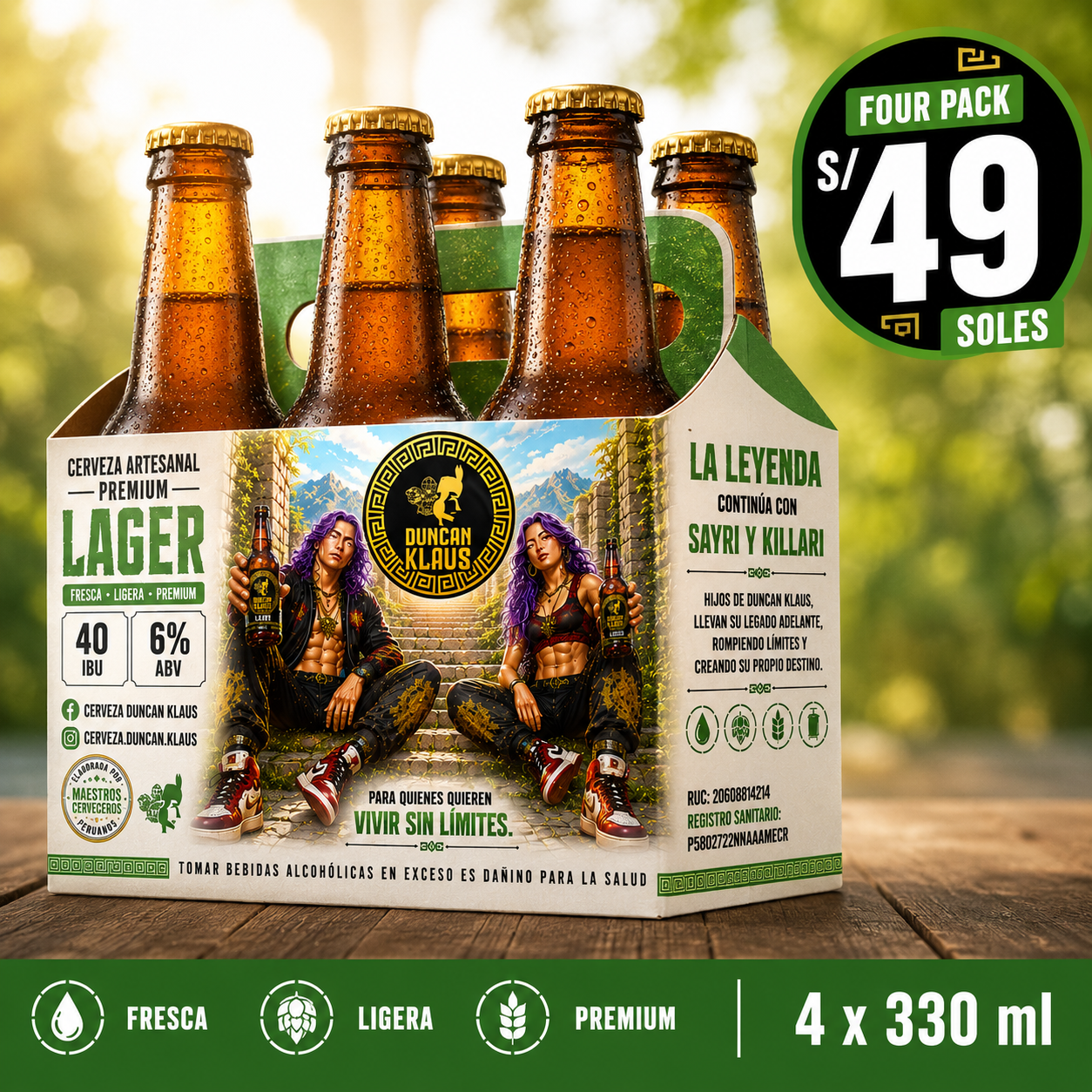 FOUR PACK Sayri y Killari